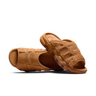 Nike Air More Uptempo Slide NA (Flax/Flax/Gum Medium Brown/Clear)