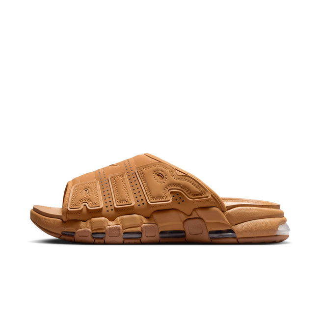 Nike Air More Uptempo Slide NA (Flax/Flax/Gum Medium Brown/Clear)