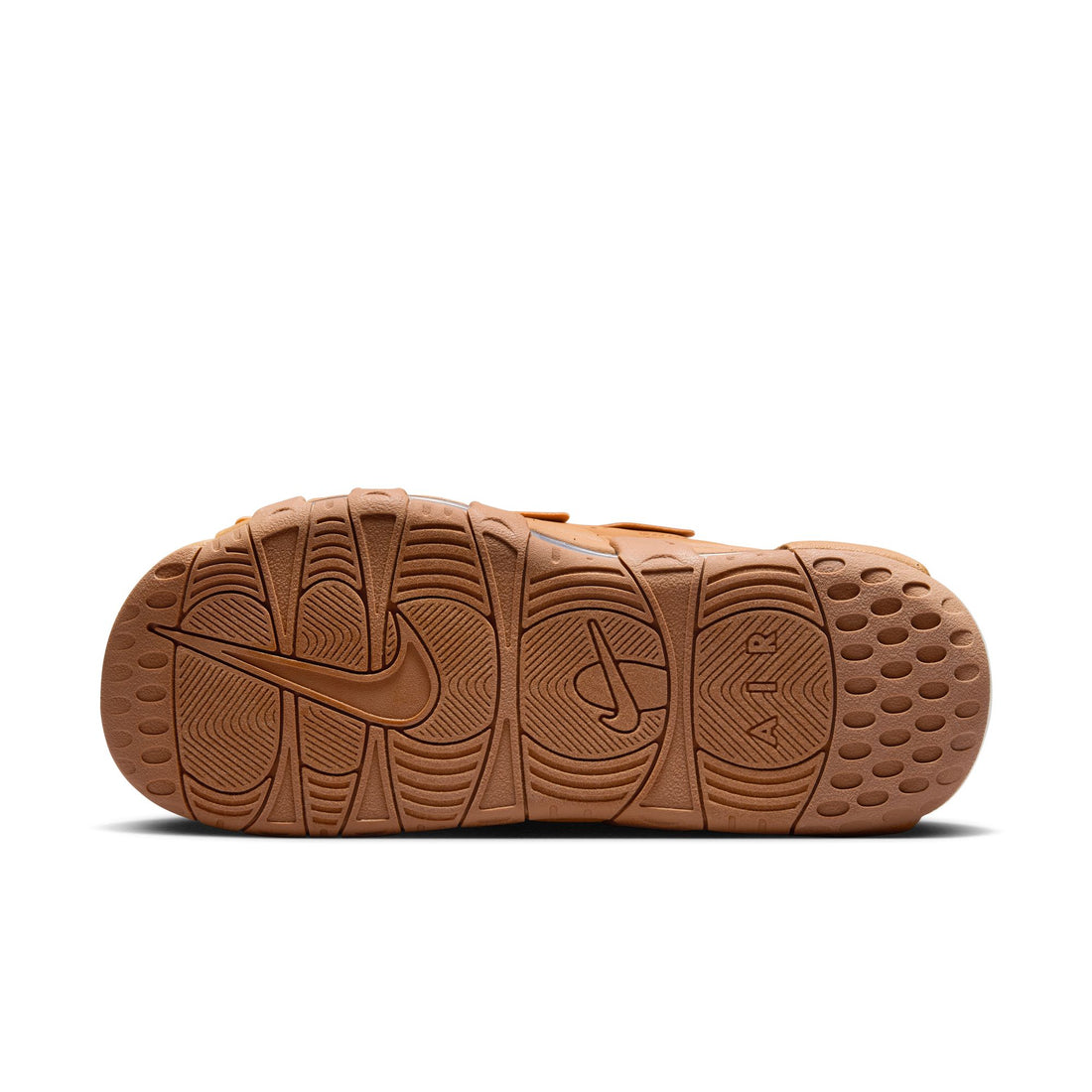 Nike Air More Uptempo Slide NA (Flax/Flax/Gum Medium Brown/Clear)