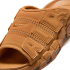 Nike Air More Uptempo Slide NA (Flax/Flax/Gum Medium Brown/Clear)