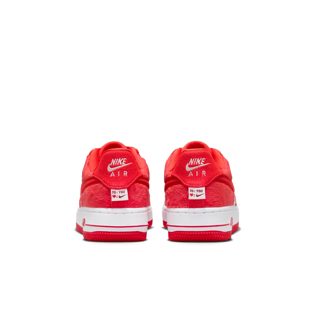 Nike Air Force 1 GS (Fire Red/LT Crimson/White/Pink Foam)