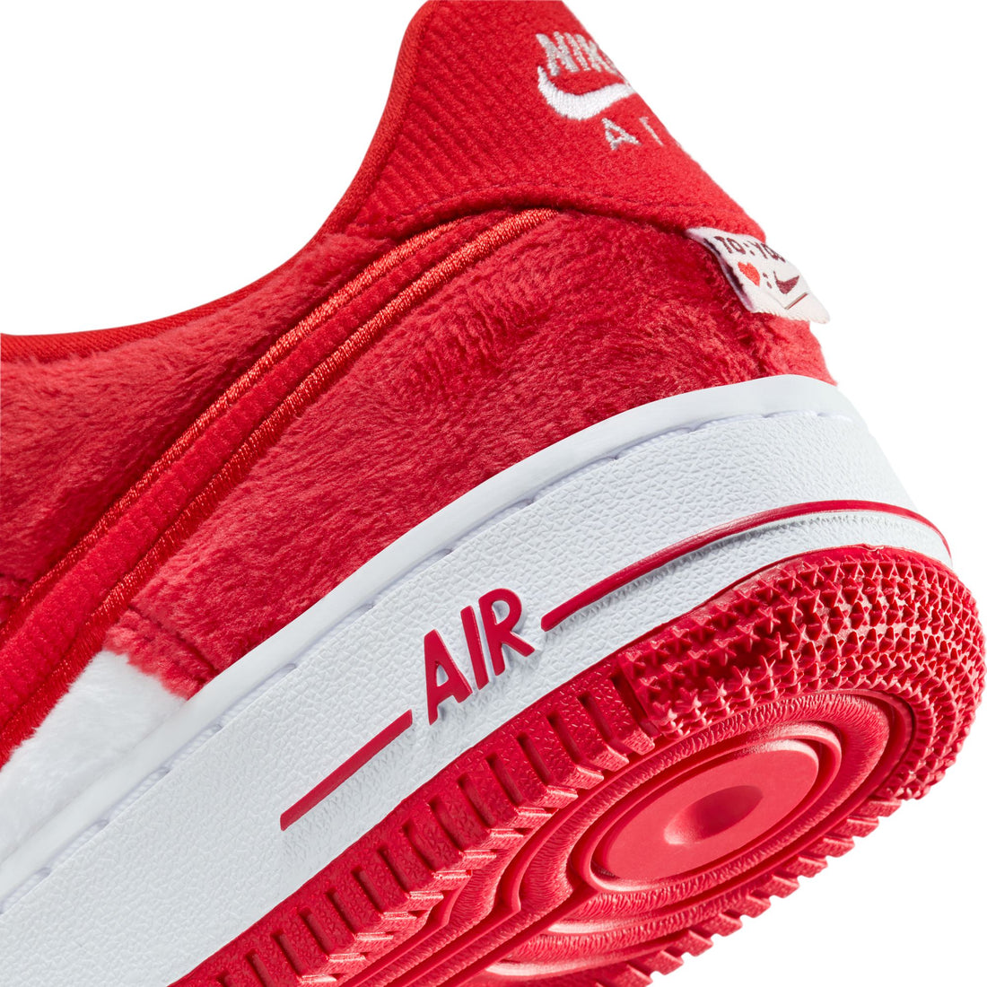 Nike Air Force 1 GS (Fire Red/LT Crimson/White/Pink Foam)