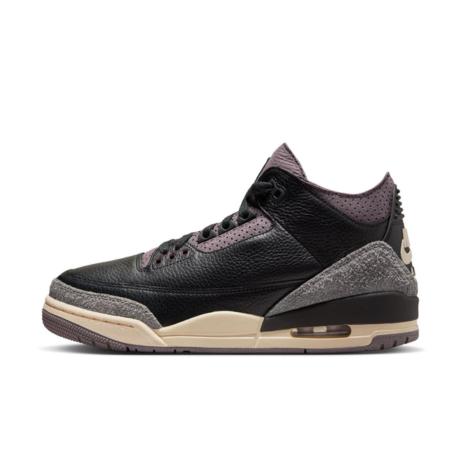 WMNS Air Jordan 3 Retro OG SP (Black/Black/Flat Pewter)