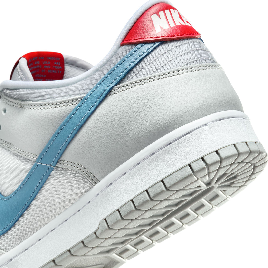 Nike Dunk Low QS (Metallic Silver/Aegean Storm)