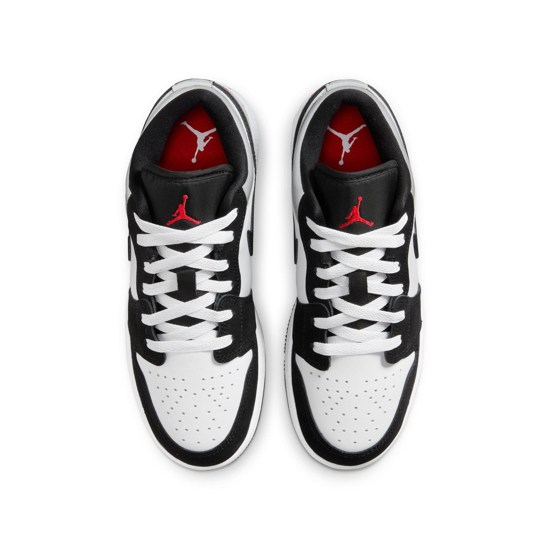 Air Jordan 1 Low SE GS (White/Fire Red/Black)