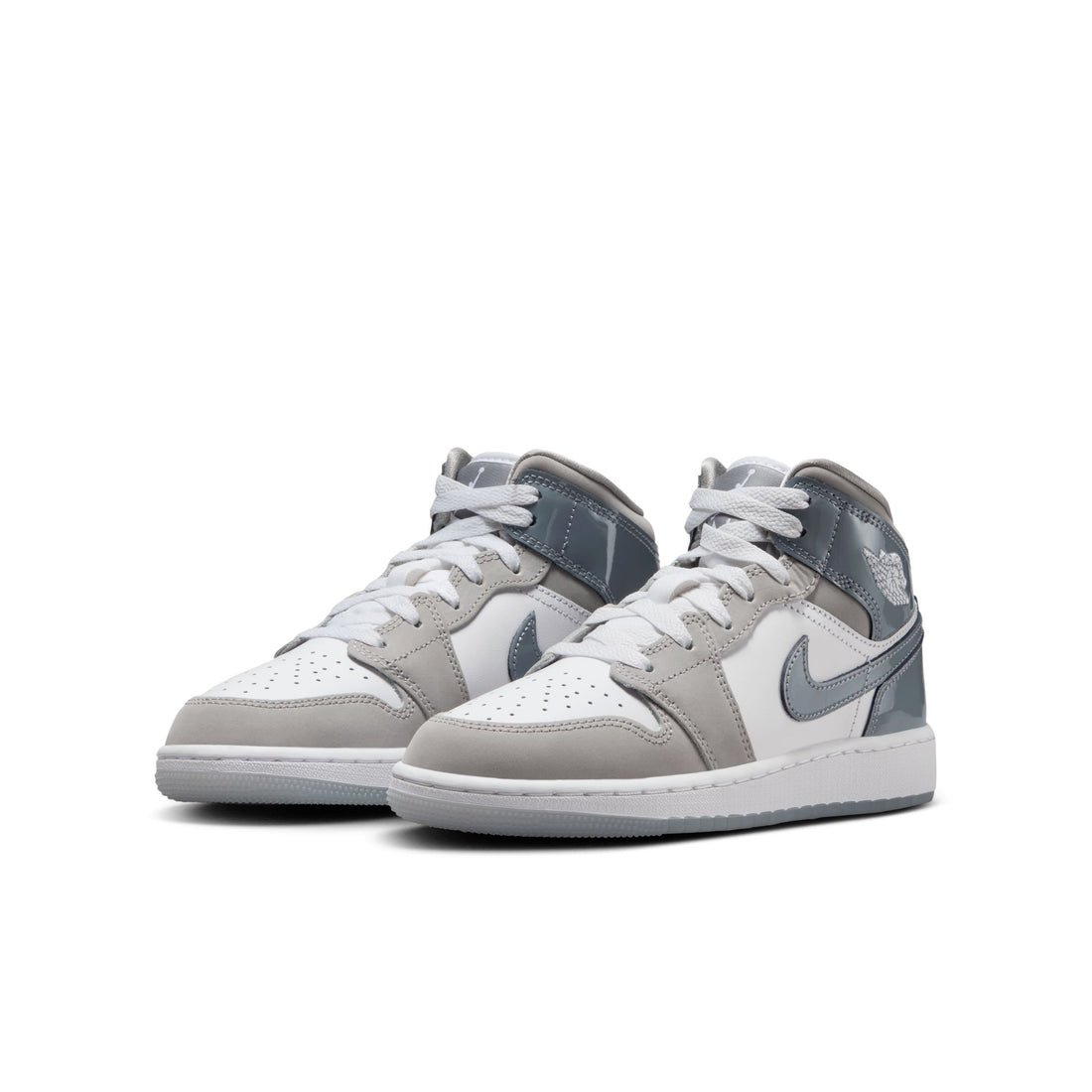 Air Jordan 1 Low SE GS (White/Cool Grey/White)