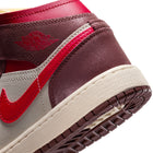 Air Jordan 1 Mid SE GS (Coconut Milk/University Red)