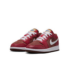 Air Jordan 1 Low SE GS (Dark Pony/White/Varsity Red)