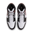 Air Jordan 1 Mid SE (White/Dark Pony/Black)