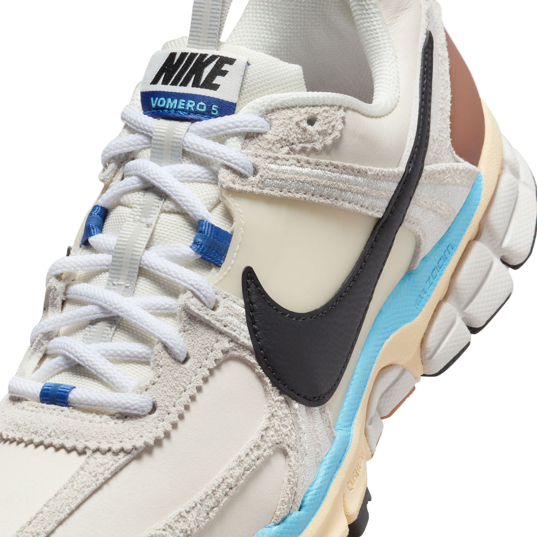 WMNS Nike Zoom Vomero 5 PRM (Pale Ivory/Black/Light Bone)