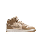 Air Jordan 1 Mid BG (Legend Lt Brown/Khaki/Phantom)