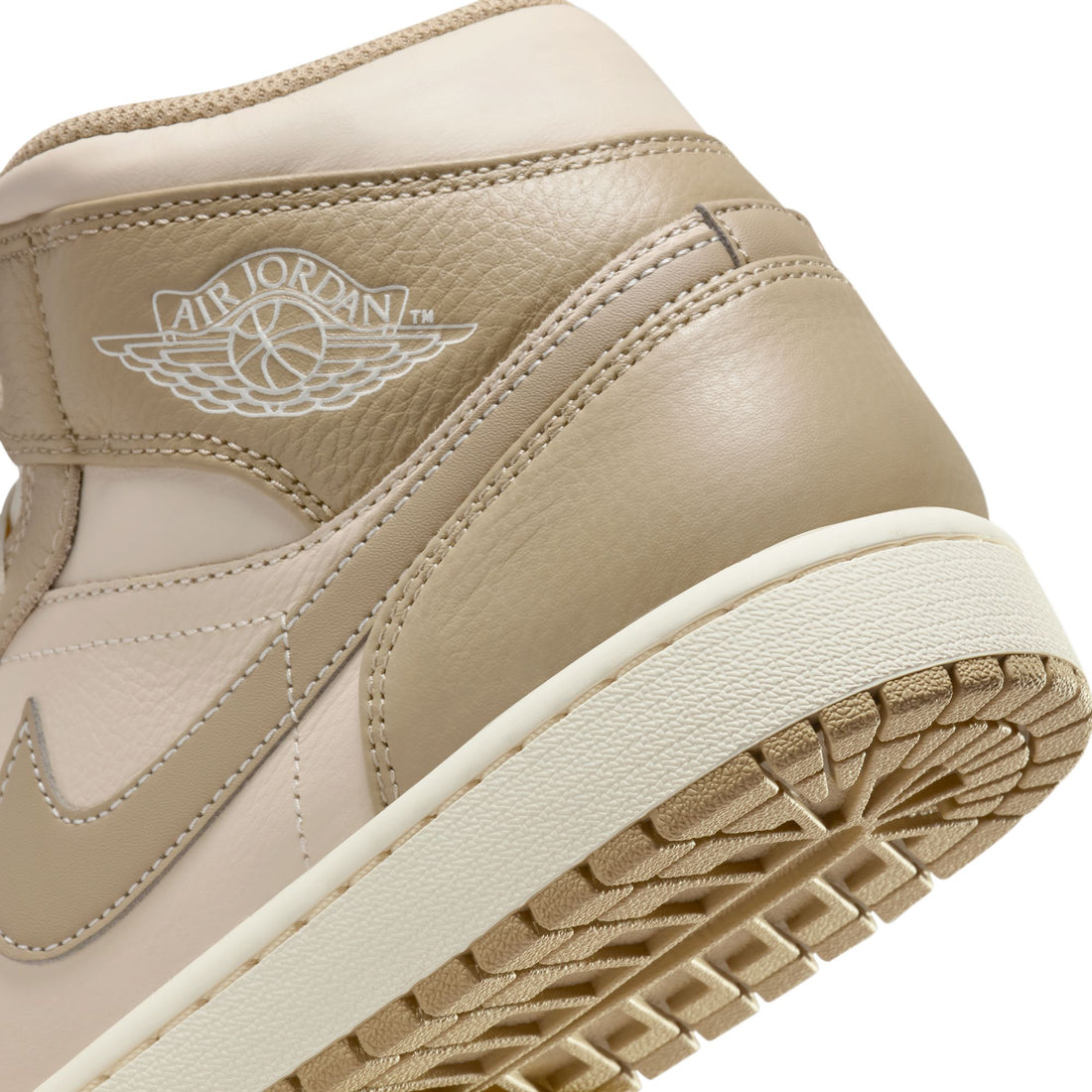 Air Jordan 1 Mid (Legend Brown/Khaki/Phantom)