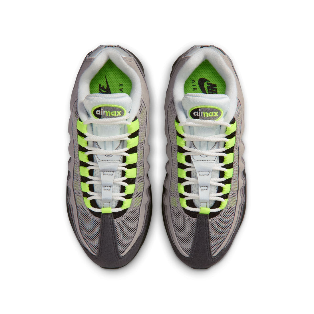 Nike Air Max 95 BB S GS (Black/Neon Yellow/Anthracite)