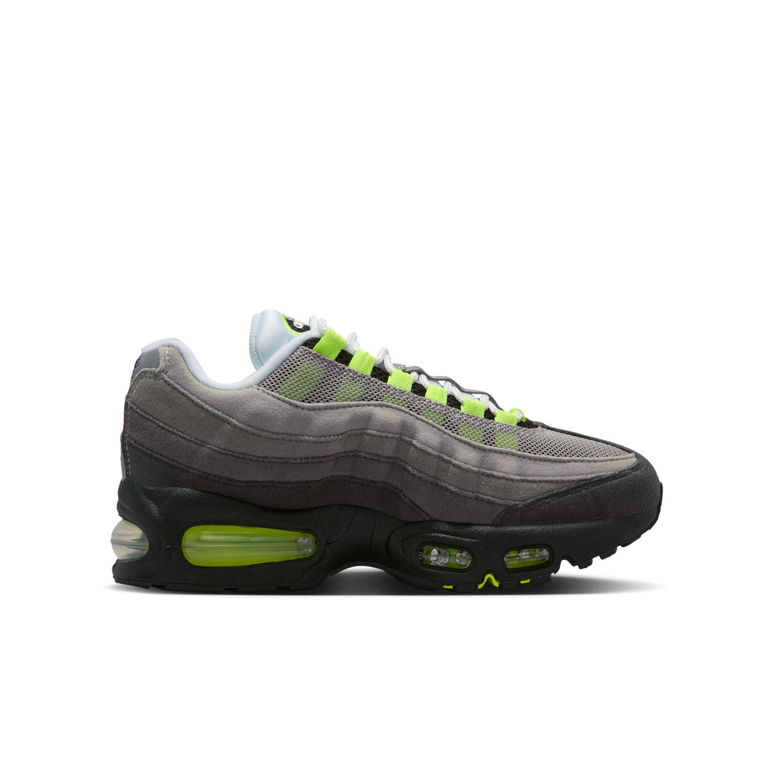 Nike Air Max 95 BB S GS (Black/Neon Yellow/Anthracite)