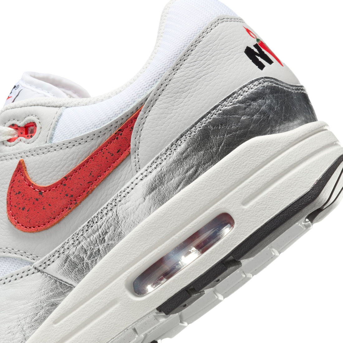 Nike Air Max 1 PRM (White/Chile Red)