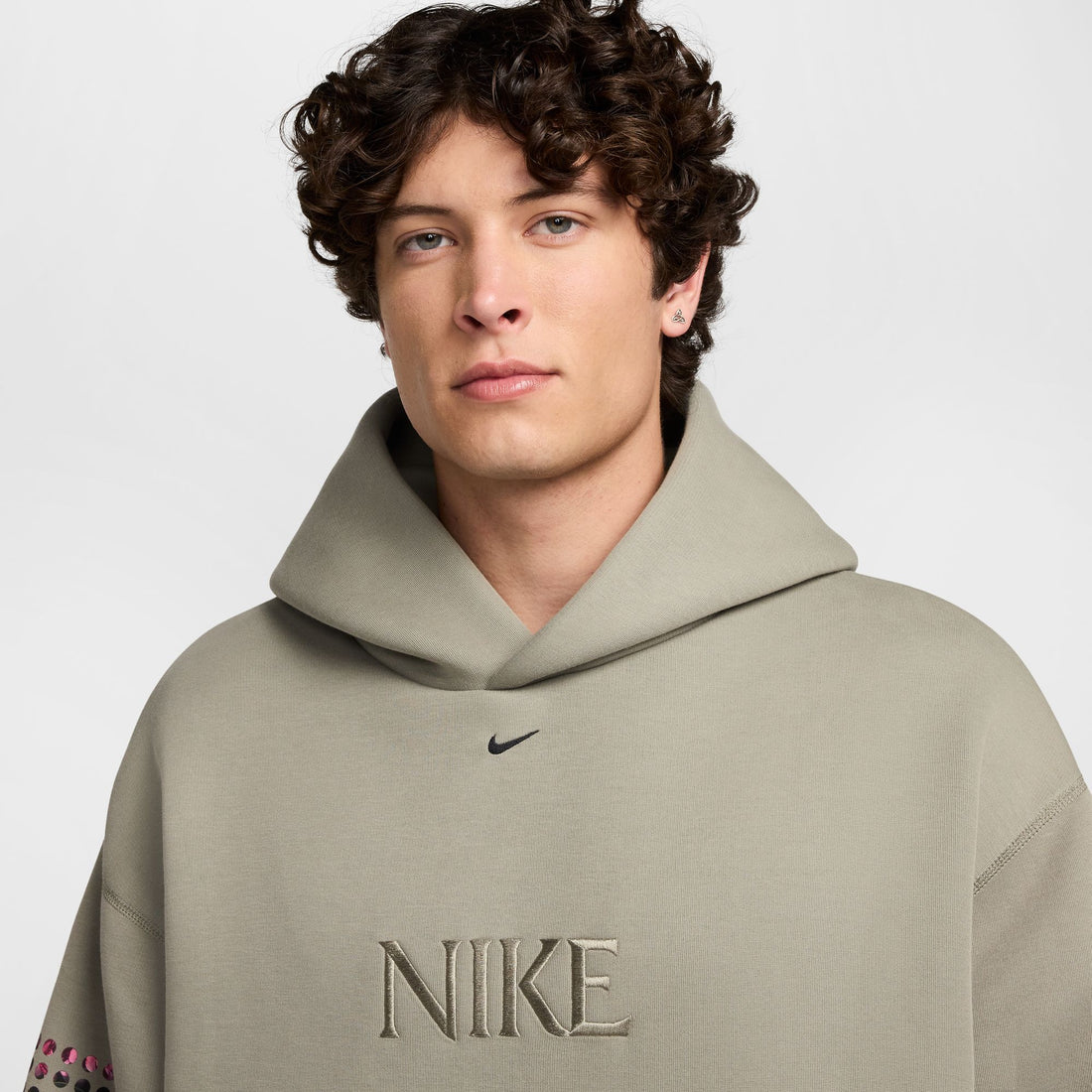 Nike Tech Fleece Hoodie (Light Army/Black)