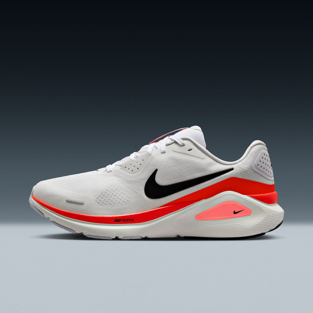 Nike Structure 26 (White/Black/Bright Crimson)