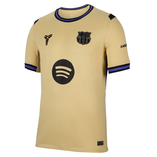 Nike FC Barcelona 2025/26 Stadium Away (TEAM GOLD/PERSIAN VIOLET/BLACK)