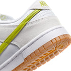 WMNS Nike Dunk Low (White/Bright Cactus/Gum Yellow)