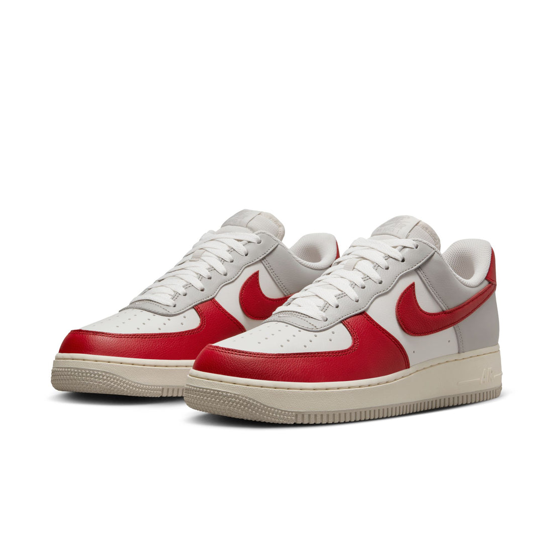 Nike Air Force 1 '07 LV8 (Lt Iron Ore/Gym Red/Pale Ivory)