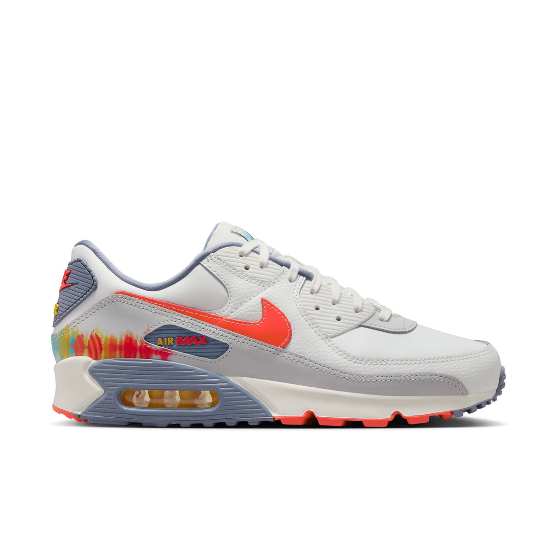 Nike Air Max 90 PRM (Summit White/Bright Crimson)