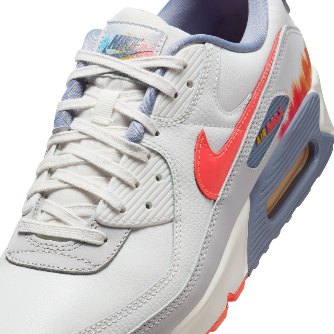 Nike Air Max 90 PRM (Summit White/Bright Crimson)