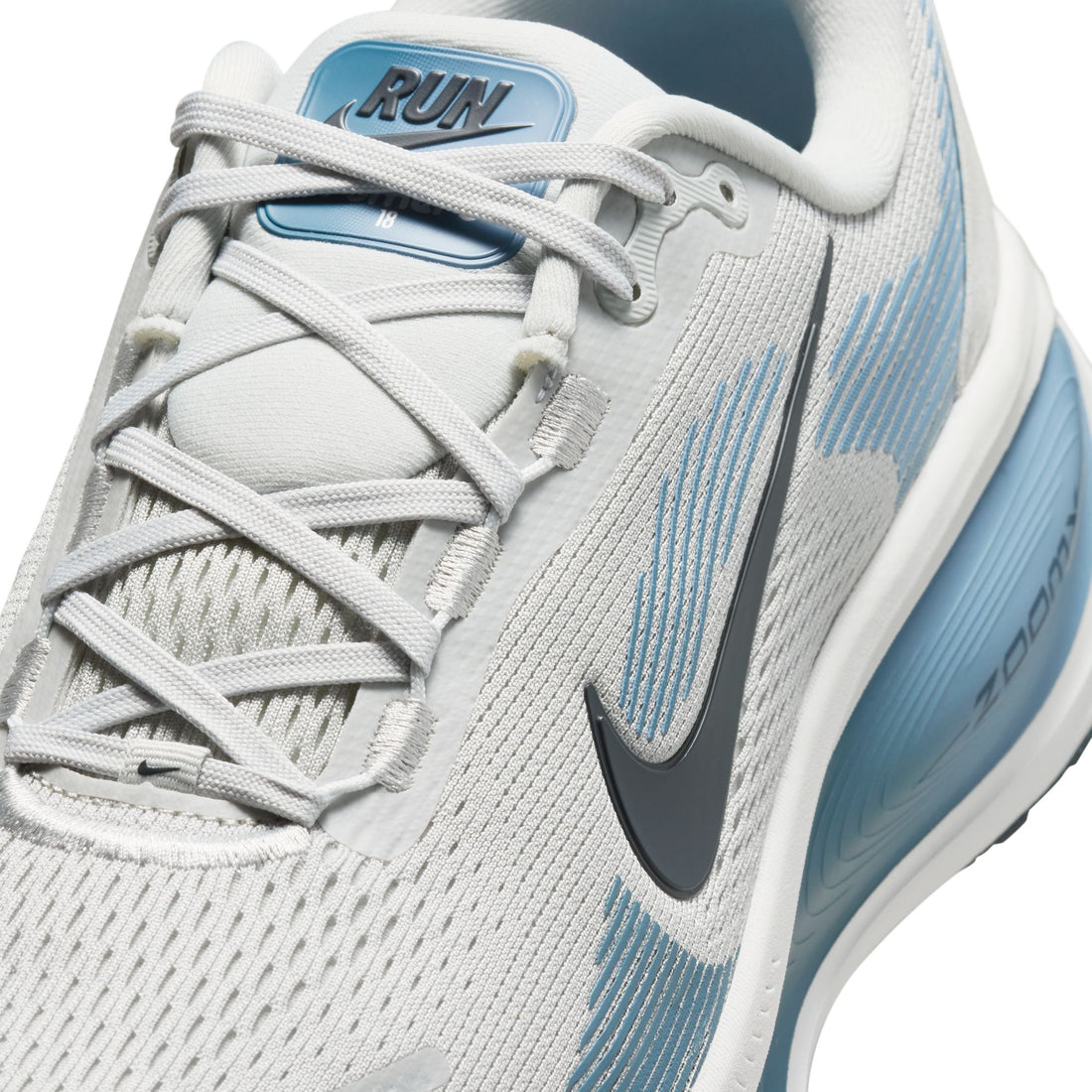 Nike Vomero 18 (Grey Fog/Dark Obsidian/Off White)