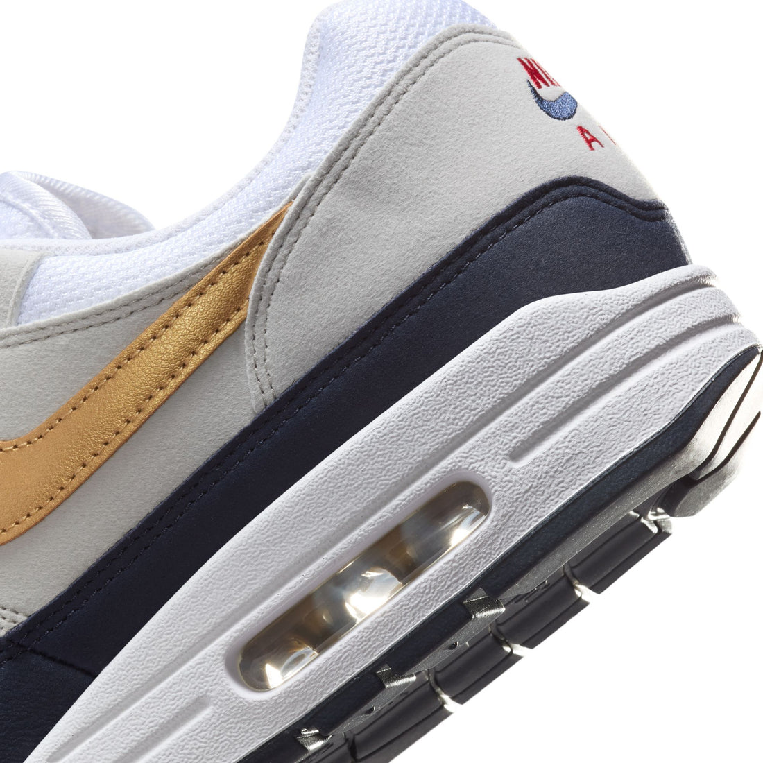 Nike Air Max 1 (Obsidian/Metallic Gold/White)