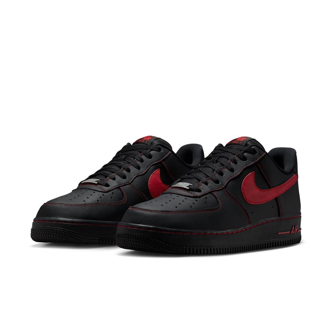 Nike Air Force 1 Low '07 LV8 (Black/Team Red/Black)
