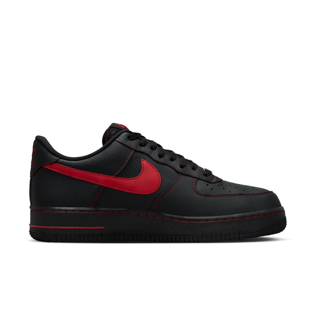 Nike Air Force 1 Low '07 LV8 (Black/Team Red/Black)