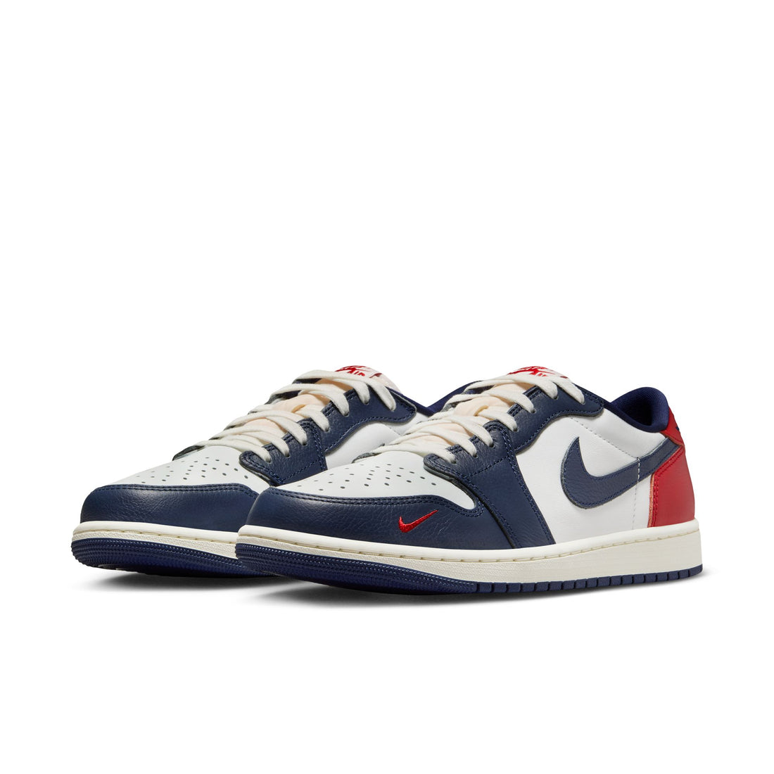 Air Jordan 1 Retro Low OG (Summit White/Gym Red)