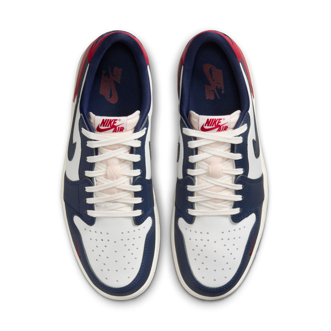 Air Jordan 1 Retro Low OG (Summit White/Gym Red)