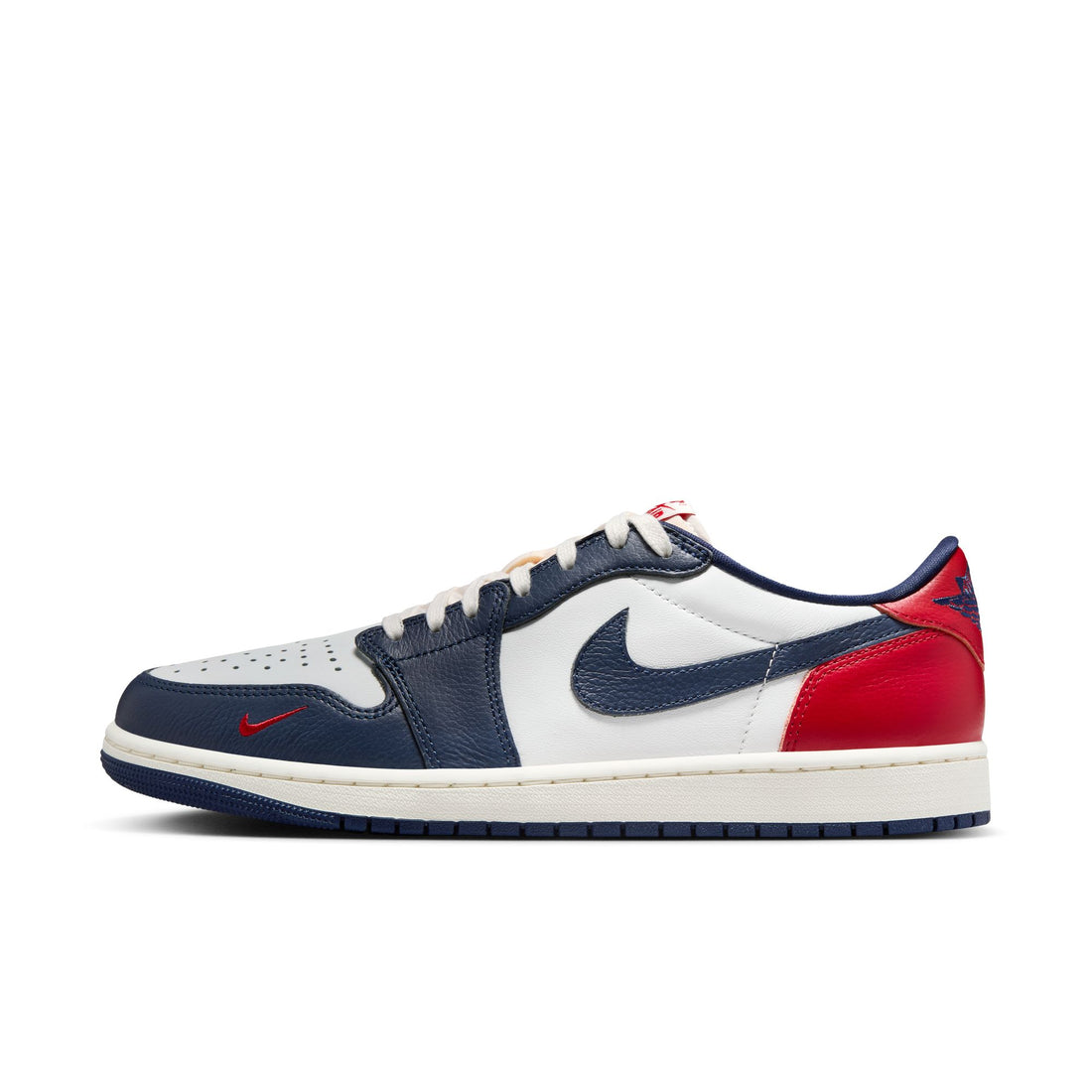 Air Jordan 1 Retro Low OG (Summit White/Gym Red)