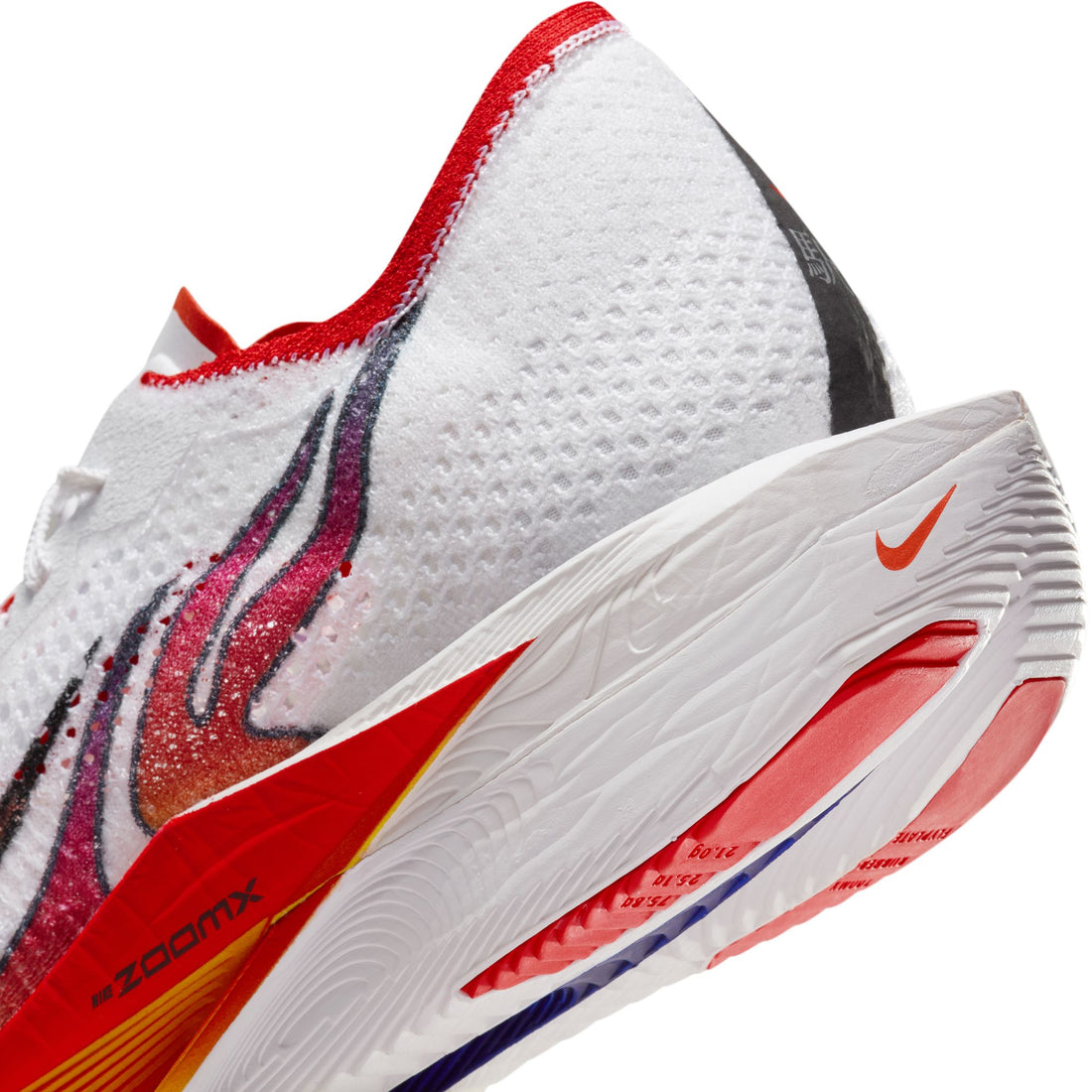 Nike Zoom X Vaporfly Next % 3 FK PRM (White/Habanero Red/Black)