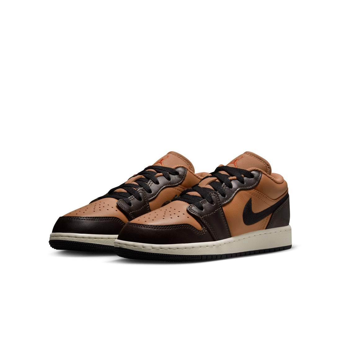 Air Jordan 1 Low SE BG (Flax/Black/Baroque Brown)