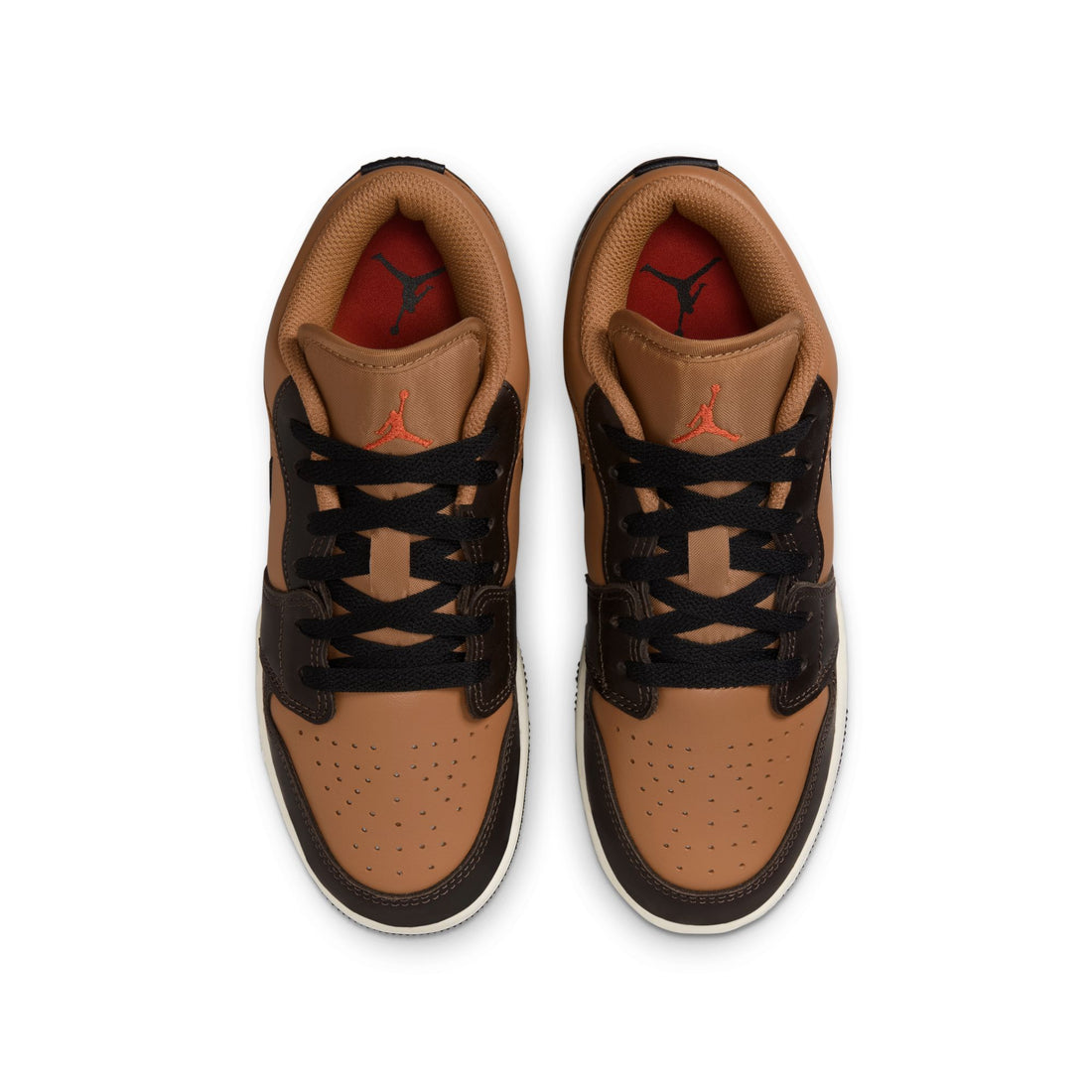 Air Jordan 1 Low SE BG (Flax/Black/Baroque Brown)