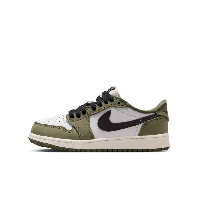 Air Jordan 1 Retro Low OG GS (Medium Olive/Black)