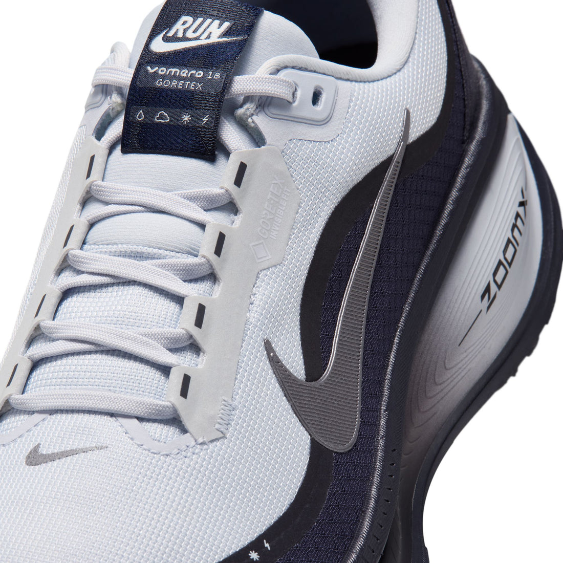 Nike Vomero 18 GTX (Football Grey/DK Metallic Grey)