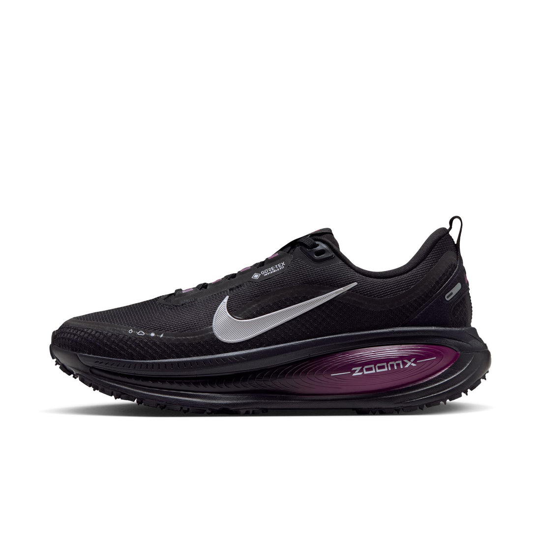 WMNS Nike Vomero 18 GORE-TEX (Black/Metallic Silver)