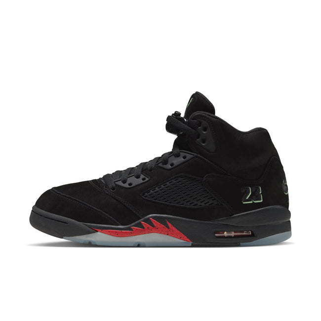 Air Jordan 5 Retro OG (Black/Black/Picante Red)