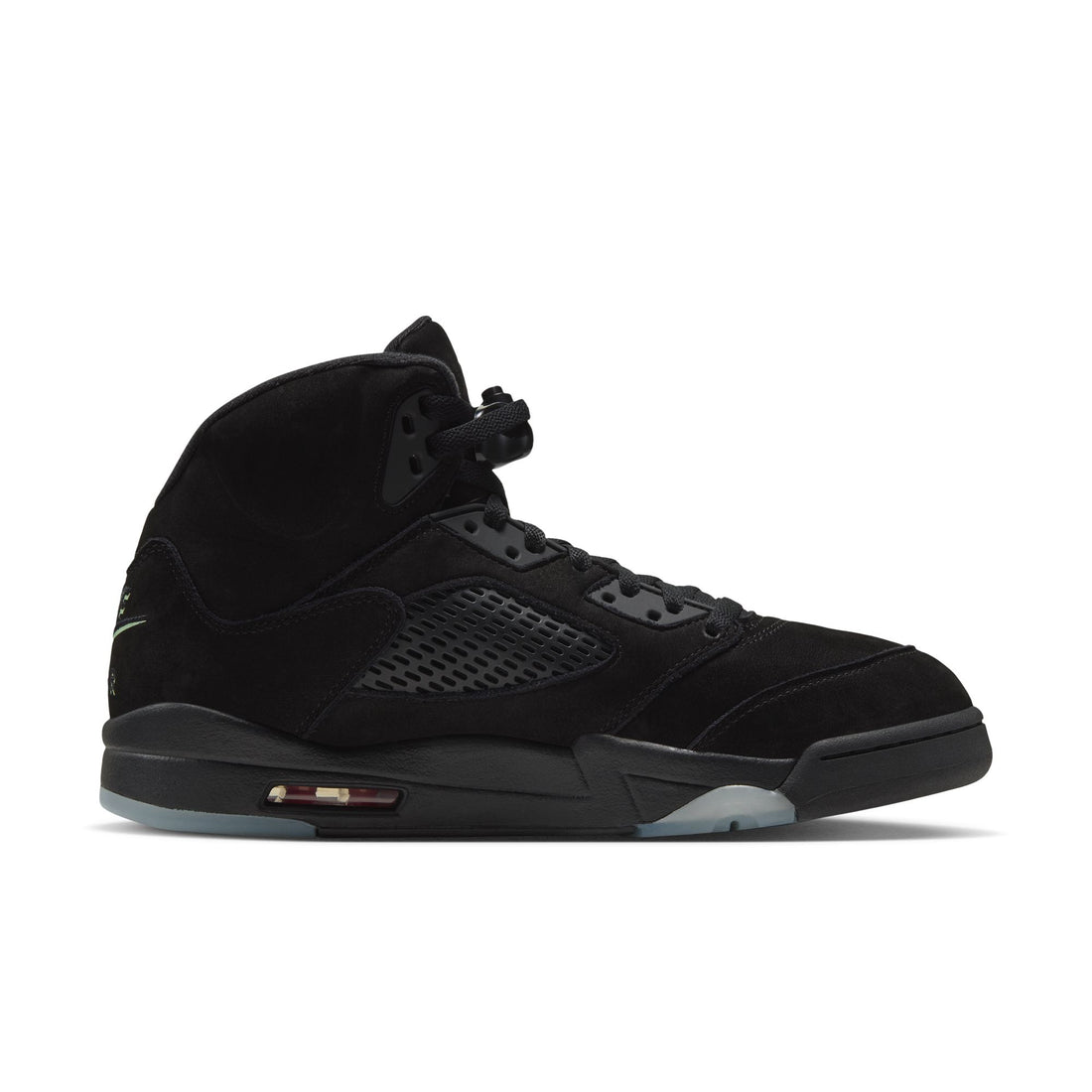 Air Jordan 5 Retro OG (Black/Black/Picante Red)