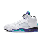 Air Jordan 5 Retro (White/New Emerald/Grape Ice)