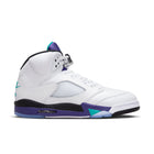 Air Jordan 5 Retro (White/New Emerald/Grape Ice)