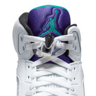 Air Jordan 5 Retro (White/New Emerald/Grape Ice)