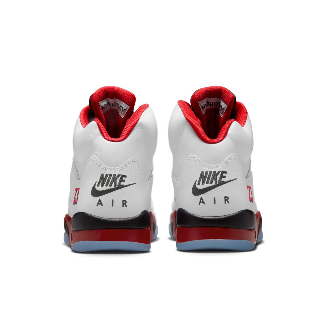 Air Jordan 5 Retro OG (White/Fire Red/Black)