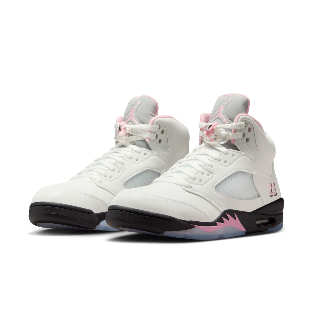 Air Jordan 5 Retro OG (White/Medium Soft Pink/Black)