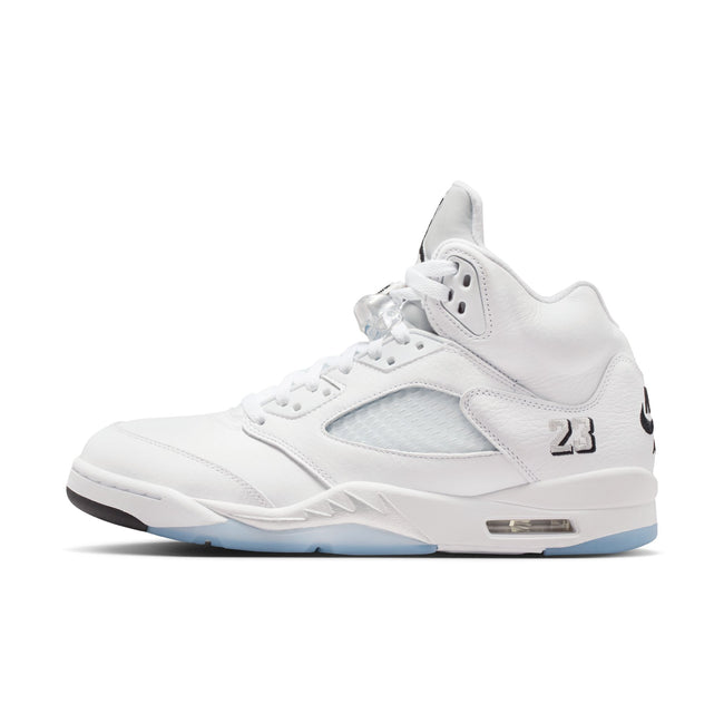 Air Jordan 5 Retro OG (White/Black/Metallic Silver)