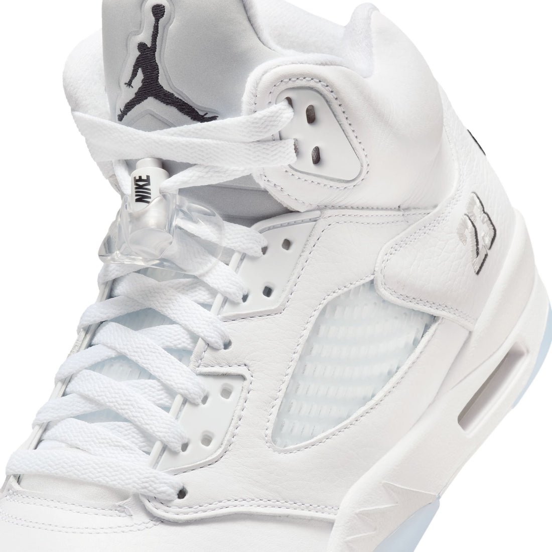 Air Jordan 5 Retro OG (White/Black/Metallic Silver)