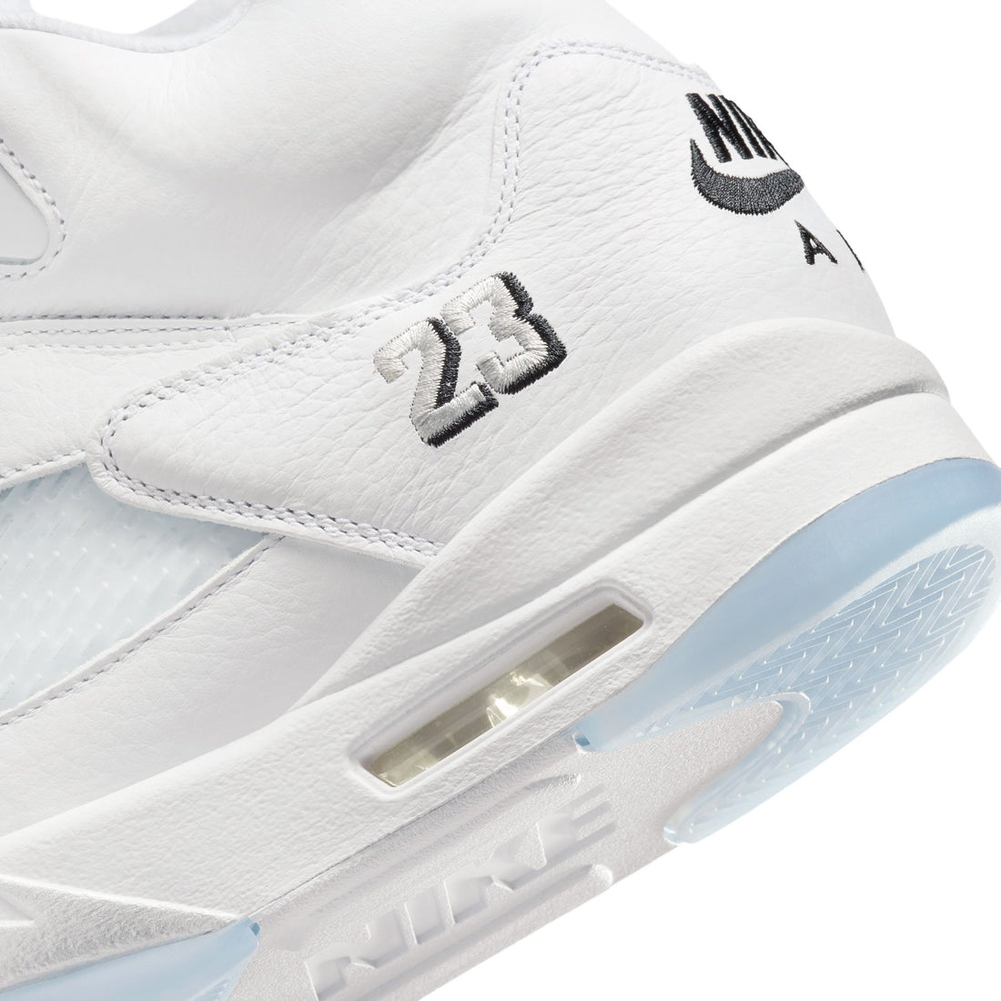 Air Jordan 5 Retro OG (White/Black/Metallic Silver)