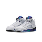 Air Jordan 5 Retro GS (White/New Emerald/Grape Ice)